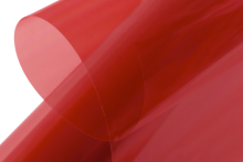 Entoilage Rouge transparent 2m Kavan 